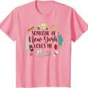 Kids New York Baby New York Travel Someone In New York Loves Me T-Shirt S
