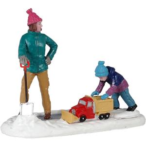 Lemax CLEARING The Sidewalk #12029