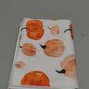 KFXHANGD Fall Pumpkin Decor Kitchen Towels and Dishcloths Set of 2, Fall Thanksgiving Day Hand Dish Towel, Farmhouse Autumn Pumpkins Decorative Hand Tea Towels for Bathroom Kitchen, 16×24 Inch