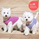 KYEESE 2 Pack Dog Shirts Quick Dry Soft Stretchy Pet T-Shirts with Reflective Label Tank Top Sleeveless Sun Protection Vest Dog Clothes for Small Medium Dogs, Medium, Purple+Pink