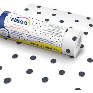 Fadeless Schoolgirl Style Bulletin Board Paper, BFF Painted Dot, 47.25" x 12', 1 Roll