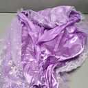 PURFEEL Girls Princess Cape Kids Snowflake Hooded Cloak Play Costume Halloween Party Outfit Purple 3-6Years