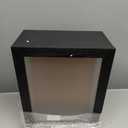 MyGift Deep Shadow Box Frame 11x15 Inch, Wall Mounted Display Case for Flowers, Picture, Vintage Coal Black Finish and Cork Backing, Solid Wood, Clear Acrylic Panels, Hinged Door Magnetic Closure