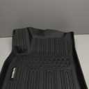 TripleAliners All Weather Floor Mats Compatible with 2024 2025 2026 KIA K4 Accessories 1st & 2nd Row Liners TPE Full Coverage Protection Waterproof Car Floor Liners