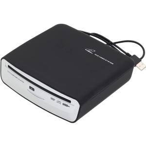 Car External Universal CD Player USB External Car Slot-Load CD Player Compatible with Android Navigation (Android Version 4.4 and Above)/PC/TV-Plug and Play