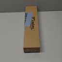 TONIAL Curtain Rods 32 to 58 Inch(2.6-4.8ft), Telescoping Splicing 3/4 Drapery Rods for Windows 20 to 53 Inch(1.7-4.4ft)32 to 58 Inch Decorative Single Rod with Small Cap Finial, Bronze