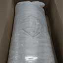 BEDELITE Fleece Queen Comforter Set, Fluffy Bed Set, Cream White