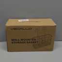 Hair Tool Organizer - Blow Dryer & Hair Dryer Holder Cabinet Door, Bathroom Organizer & Storage Basket for Styling Tools (Black-pro)