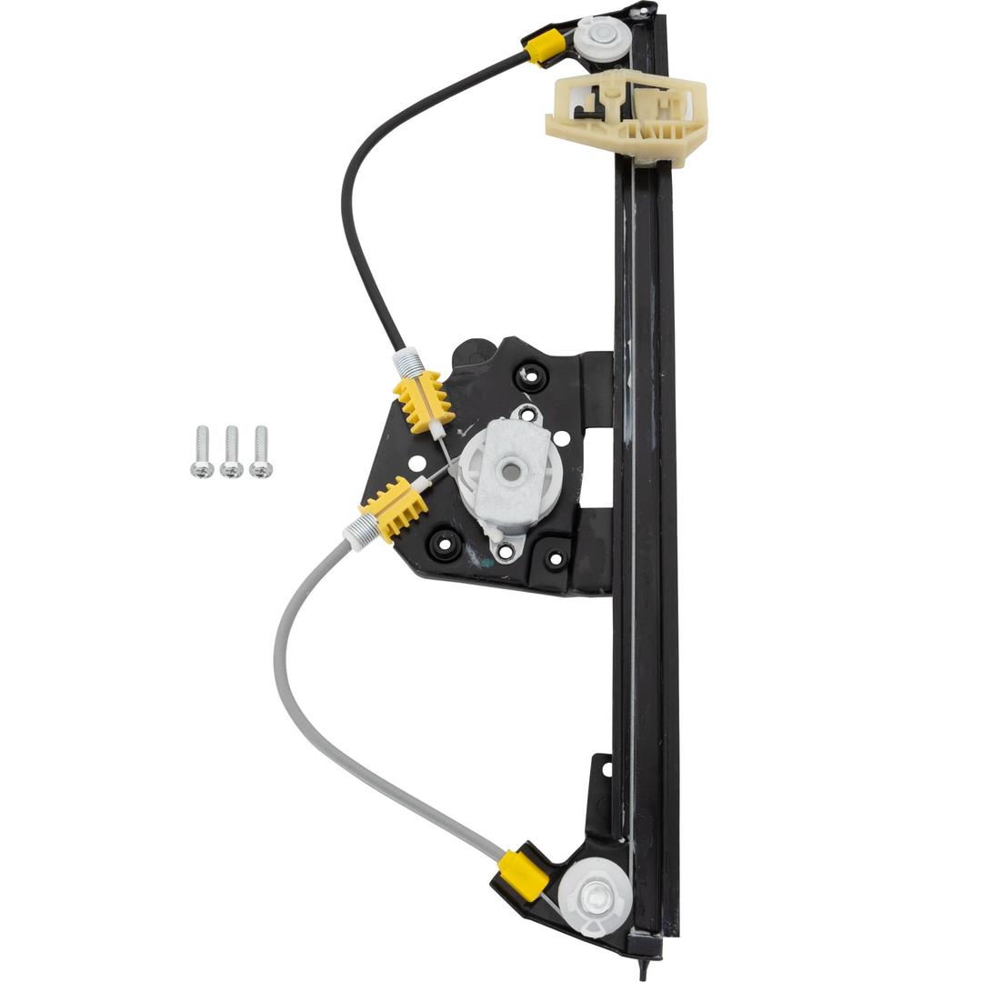 JC Whitney Window Regulator Compatible with BMW 330i 2006 Rear, Driver Side