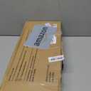 BAYKA White Floating Shelves for Wall  Rustic Wood Wall Shelves with Metal Brackets for Bathroom, Bedroom, Kitchen, or Living Room Decor Organization  Set of 3, Sturdy Storage with 22lb Capacity (15.7inches, C. White - Modern Minimalist Style)