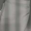 N&Y HOME Longer Shower Curtain Liner Fabric 72 x 75 inches, Hotel Quality, Washable, White Spa Bathroom Curtains with Grommets, 72x75