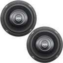 Earthquake Sound SWS-6.5X 6.5-inch Shallow Woofer System Subwoofers, 4-Ohm (Pair)