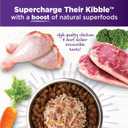 Wellness Bowl Boosters Simply Shreds Wet Dog Food Topper for Small, Medium, and Large Breeds, Grain Free, Natural, Beef and Carrots Recipe, 2.8 oz, Pack of 12 Pouches (EXP 06/26/26)