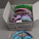 Kids Headphones Bulk 5 Pack for School, HD Mic Stereo Sound Over-Ear Headphones for Classroom, Comfortable Fit, Foldable, 3.5mm Jack Wired Headphones for Kids ipad Tablets Computer Travel