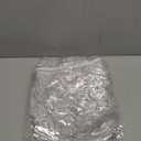 LIBERECOO Oval Clear Fitted Vinyl Tablecloth - Fits 48 x 72 Inch Oval Tables Only - Heavy Duty Elasticized Table Cover Elastic Edged Plastic Tablecloths Protector