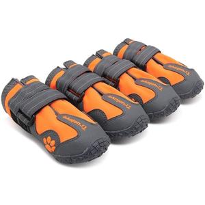 TRUE LOVE Dog Shoes Waterproof Anti-Slip Rain Boots with Reflective TLS3961 Size: 8