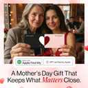 SPOTMINDERS Apple MFi Certified Wallet Tracker 2-Pack Black & Pink (iOS Only) Gifts for Mom 0.07in Works with Apple Find My Rechargeable Tracking Card Slim Item Finder for Mother's Day or Anniversary