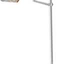 Bookstand, WoodPad, Rotating Holder for Laptop/Tablet/Phone, 2 Spring Clips