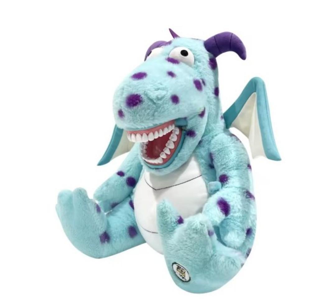 Dental Hygiene Demo Puppet Dragon Blue Large