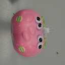 Huggy Fruits Big Size Squeeze Toys, Slow Rising Squishy Stress Relief Toy, Upgraded Foamed PU Fidget Toy, Ideal Gift for Adults (Pink Strawberry)