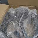 Semi Flush Mount Ceiling Light Fixture, Modern Farmhouse 3-Light Black Ceiling Light, Industrial Close to Ceiling Light with Metal Hexagon Cage Ceiling Lamp for Kitchen, Hallway, Bathroom