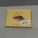 CD Player Portable with Dual Stereo Speakers, Rechargeable Portable CD Player with Bluetooth for Home with Headphones, Support CD/AUX/USB, White