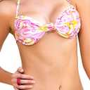 Women's Standard Two Piece Swimsuit (Large-X-Large, Retro Print)