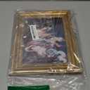 Vintage Gold Framed Gothic Wall Art Maximalist Witchy Feminine Eyes Painting Canvas Prints Dark Academia Poster Surreal Trippy Picture Artwork for Bedroom Living Room Home Decor (11''Lx9''W)