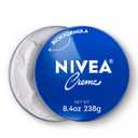 NIVEA Creme Body, Face and Hand Moisturizing Cream, German Formula, Rich Body Moisturizer with Provitamin B5, 8.4 Oz Tin