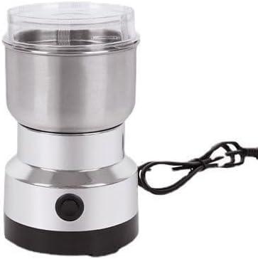 spice Grinder Electric, Electric Coffee and Spice Grinder, Multi-Function Pulverizer, Stainless Steel, 10.5 x 10.5 x 17.5 cm
