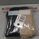 we fleece 5 Pairs Warm Knee High Socks for Women-Thermal Cotton Socks for Hiking,Work,Winter,Gifts (One Size, 5pack Black/Grey/Brown/Beige/Black)