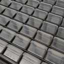 Akro-Mils 64-Drawer Plastic Drawer Storage Cabinet for Garage Organization, Bead Organizer, Building Bricks Storage, Teacher Toolbox, Makeup Organizer, 20" W x 6" D x 16" H, 10164 Black