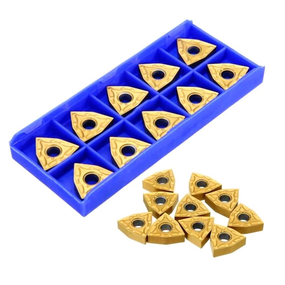 10pcs WNMG080404 WNMG431 Carbide Turning Threading Indexable Inserts for MWLNR/MWLNR Lathe Tool Holder