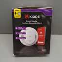 Kidde Hardwired Kidde App Enabled Smart Smoke and Carbon Monoxide Detector, AA Battery Backup, Voice Alerts, Interconnected Alarm