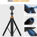 K&F CONCEPT 63'' Magnetic Selfie Stick Tripod, Lightweight Cellphone Stand with Wireless Remote, Compatible with iPhone 17 Pro Max/16/15/14/13/12 Series and All Phones