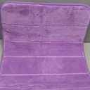 Yimobra Memory Foam Bath Mat, Super Soft Absorbent Bathroom Rug Non Slip, Quick Dry, Machine Washable Floor Carpet for Tub Shower, Home Decor Accessories, 24x17, Lavender