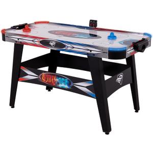 Triumph Sports Fire n Ice LED Light-Up 54" Air Hockey Table Includes 2 LED Hockey Pushers and LED Puck