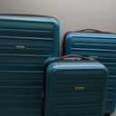 American Tourister Westridge Hardside Luggage Set with Spinner Wheels, Teal, 3PC Set (CO/M/L), Teal 