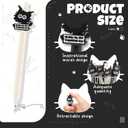 Feifeiya 24 Pcs Funny Pens Bulk for Coworkers Black Cat Retractable Black Ink Ballpoint Pens I'm Fine Everything's Fine Humor Office Desk Decor for Employee Team Staff Gifts