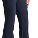 Willit Women's Yoga Dress Pants Bootcut Stretch Work Slacks Office Pants 4 Pockets 28"/29"/30"/31"/33" (Medium, Navy Blue)