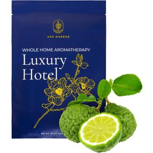 Luxury Hotel Aromatherapy 4 Pack - Filter Fresh Whole Home Air Freshener System - HVAC Vent Freshener for Home AC - House Air Fresheners Smell Good for Office, & More by Ash Harbor