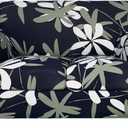 SearchI Stretch Sofa Cover Printed Couch Cover, Floral Pattern 3 Pieces Loveseat Slipcover with 2 Separate Cushion Cover, Washable Furniture Protector for Living Room(Loveseat, Navy Blue)