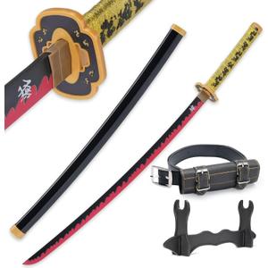 Cold Blade Anime Sword - 41 inches Anime Katana Replica with Belt and Stand - Durable Sword Perfect for Cosplay - Sword with Authentic Design