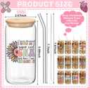 Willinglong 12 Pcs CNA Appreciation Gift 16oz Nursing Drinking Glasses with Lids and Straw Reusable Coffee Cups Medical Student Favors for Certified Nursing Assistant Graduation Students