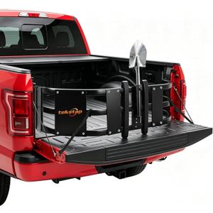 Truck Bed Extender with Side Panels, No Drill for Ford F150 F250 F350