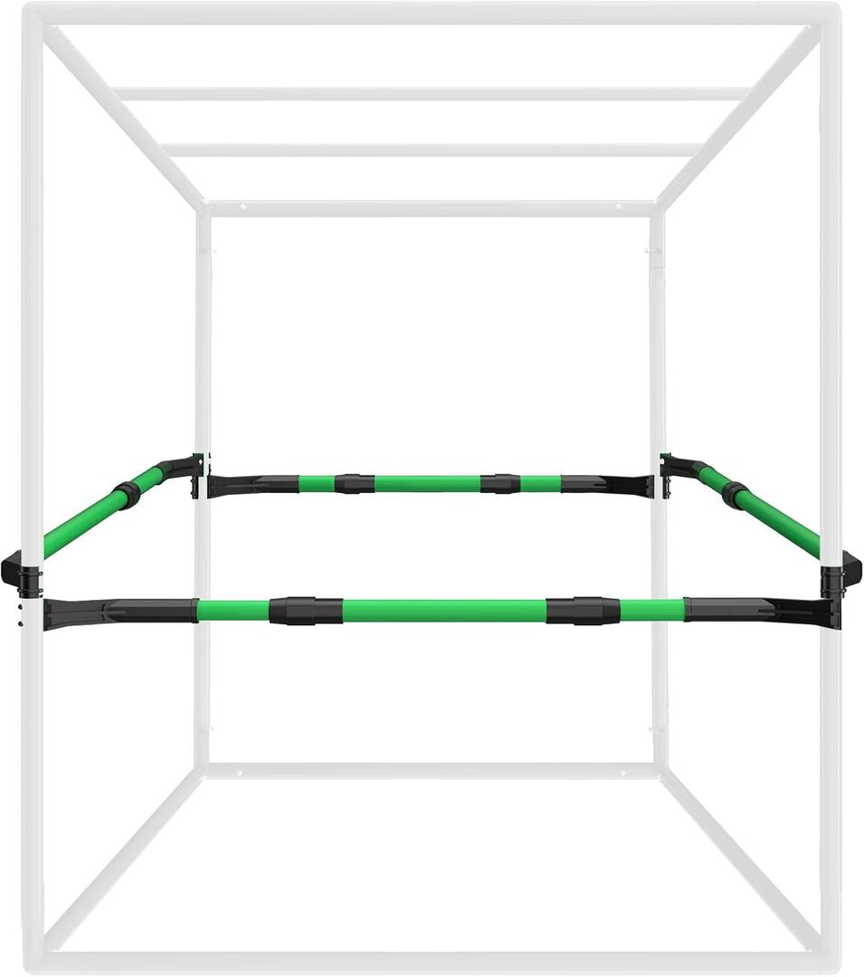 VIVOSUN Grow Tent High CFM Kit, Heavy-Duty Mounting Bars, High Airflow Support Pole Kit 39"-60" Adjustable, Suitable for 3.33.3, 42, 44, and 55 Tents, 4-Pack