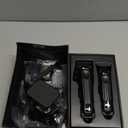 Fagaci Professional Hair Clippers for Men with Superior Precision, Brushless Motor Barber Clippers and Trimmers Set, 5X Longer Sharpness Hair Cutting Kit, Mens Haircut Cordless Clipper for Barber (Black)