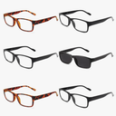 Gaoye Professional Reading Glasses for All Day - Computer Readers with Blue Light Protection - Value Pack