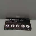 ALLOLO Red Light Therapy for Body, 3-in-1 LED Bead Red Light Therapy Belt with Timer Remote Control, 12.6"*6.3" 660nm&850nm Infrared Light Therapy for Body Back Waist Shoulder Knee Joint (Corded)