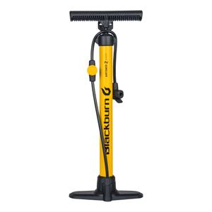 Blackburn Air Tower 2 Sport and Bicycle Floor Pump, 100 PSI, Yellow